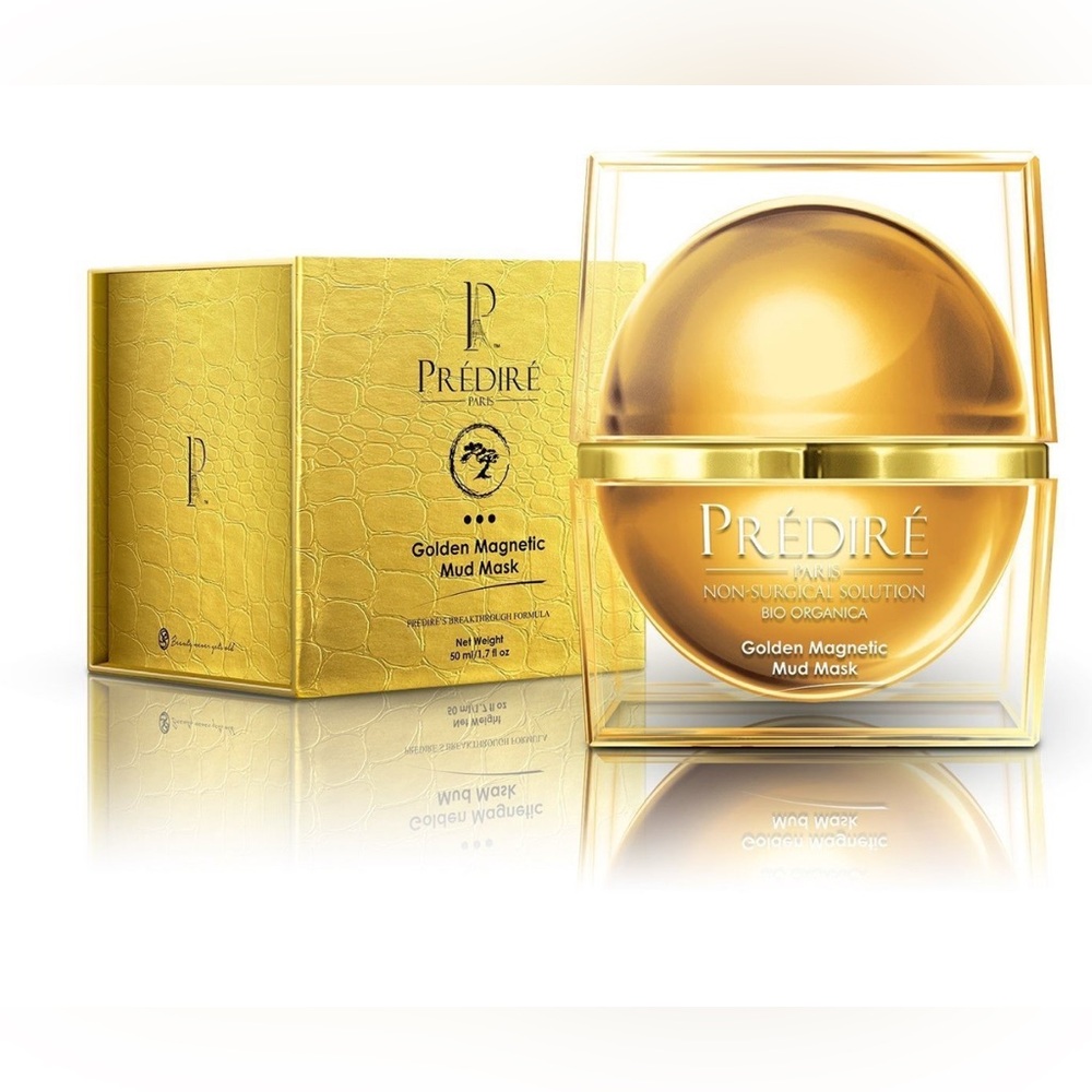 PREDIRE PARIS Golden Magnetic Mud Mask Rich Collagen & Oxygen Booster, 50ml